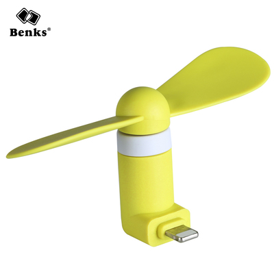 Benks迷你隨身蘋果手機小風扇充電安卓辦公室靜音電動USB便攜風扇